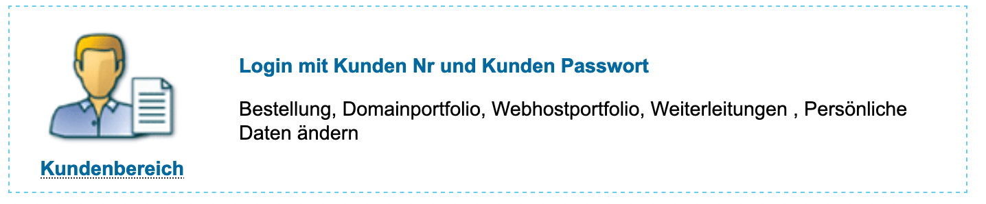 Anmeldung im EDIS-Kundenbereich