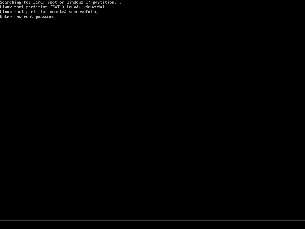 Reset Linux Password