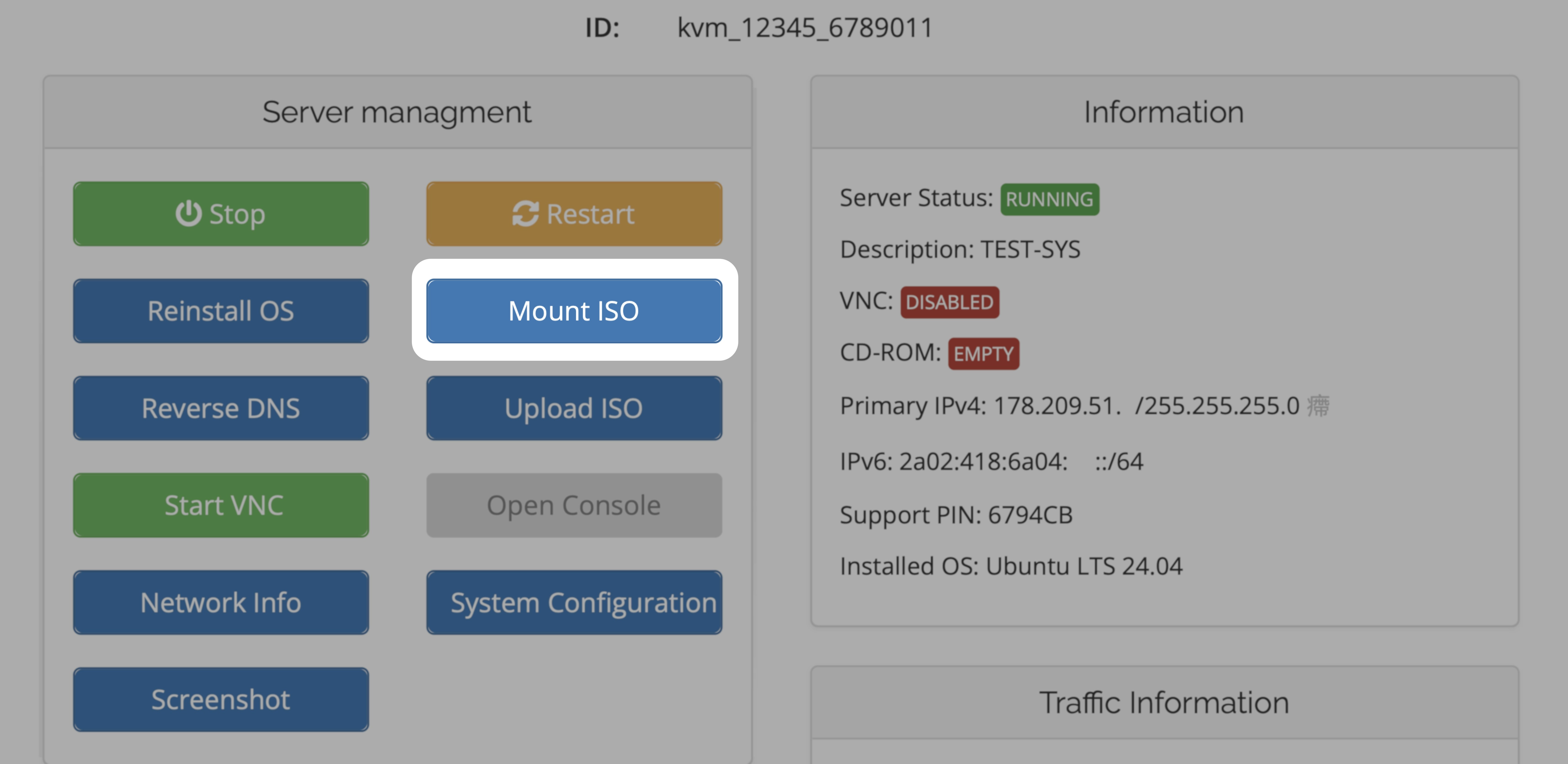 Mount ISO