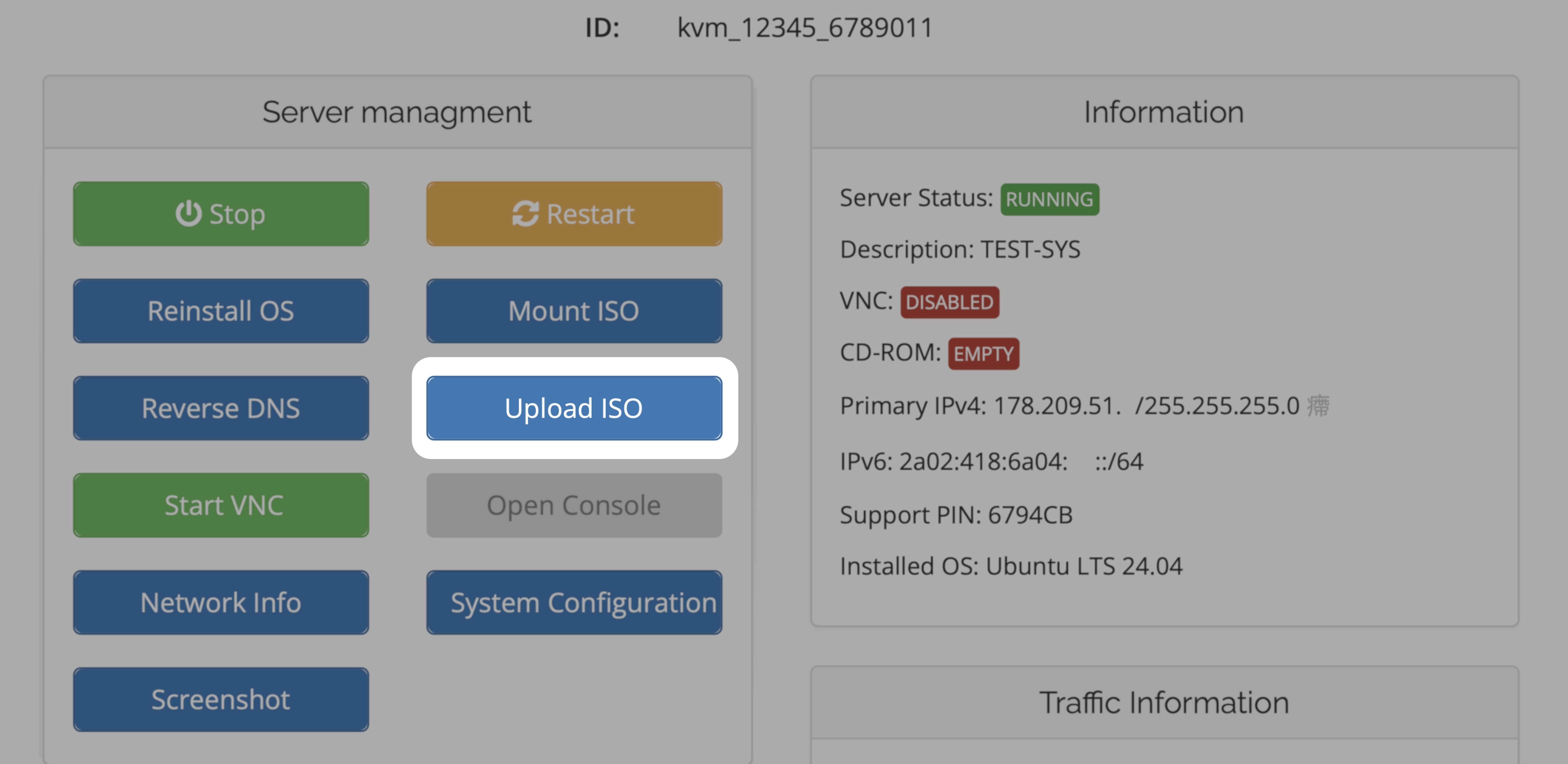 Upload Custom ISO