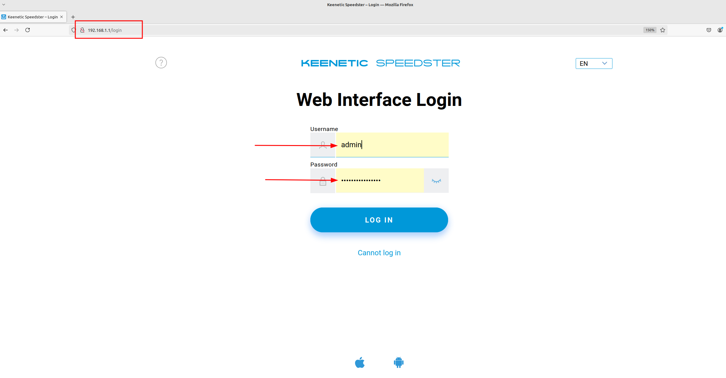 Install AmneziaWG client on Keenetic router