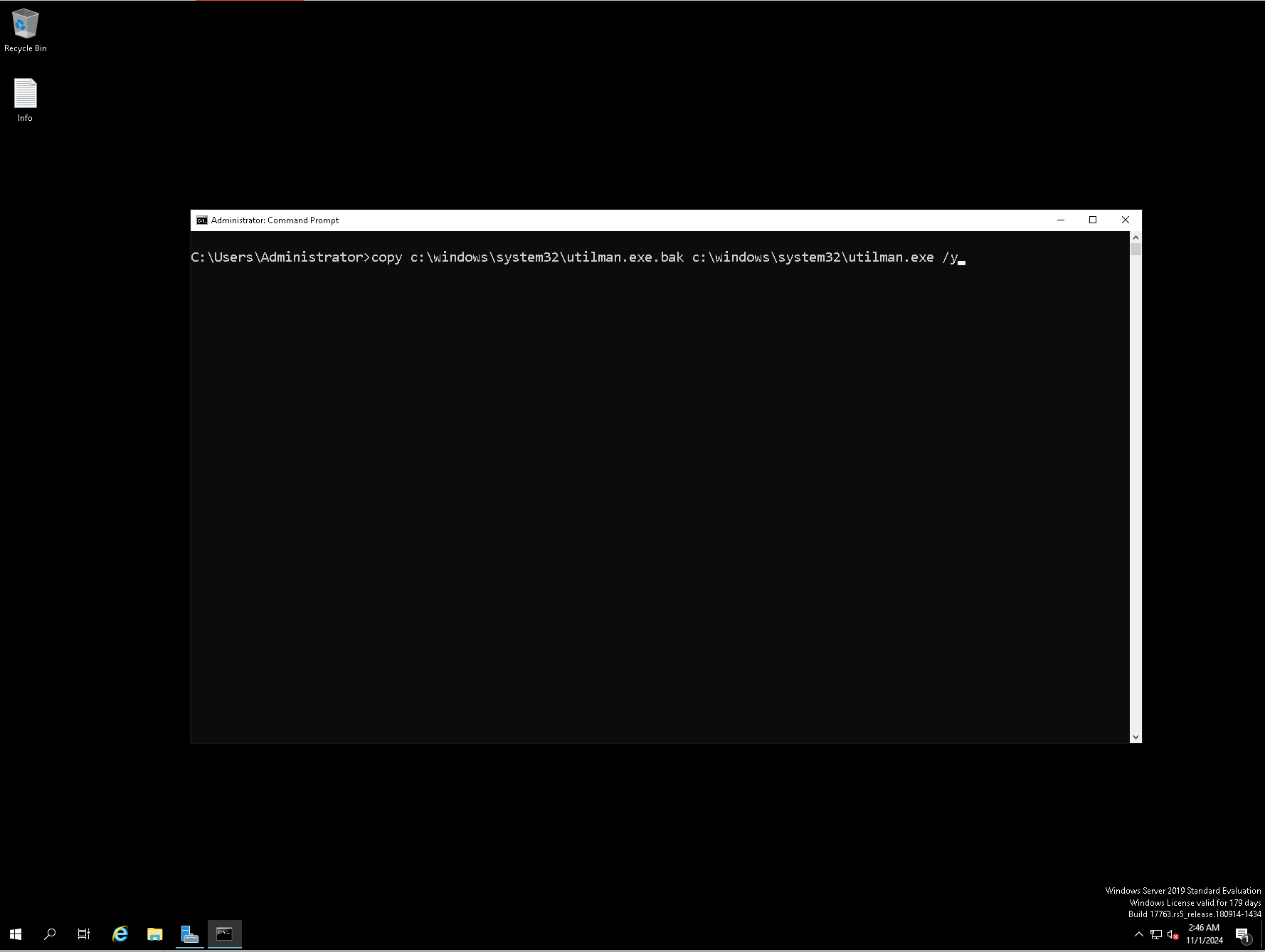 Reset Windows Password (generic, classic)
