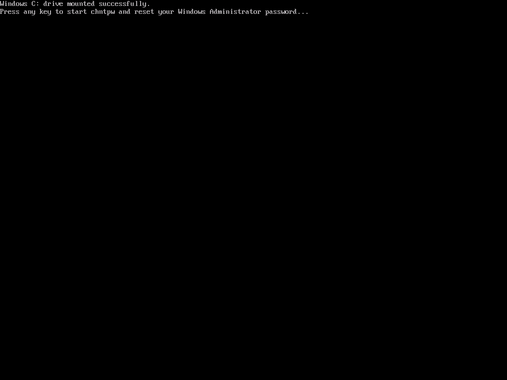 Reset Windows Password