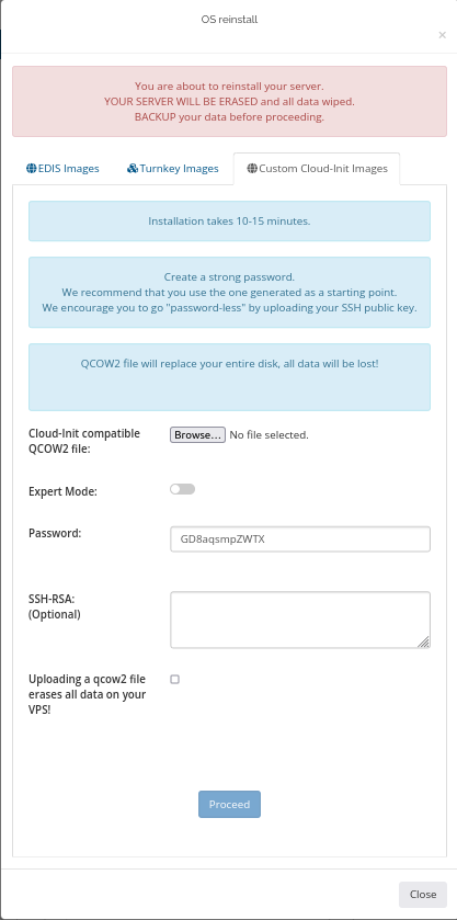 Cloud-init Setup