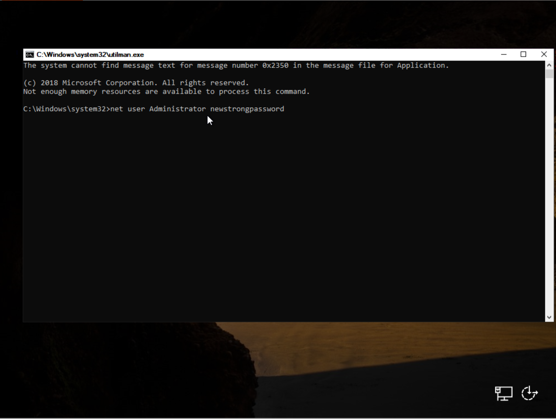 Reset Windows Password (generic, classic)