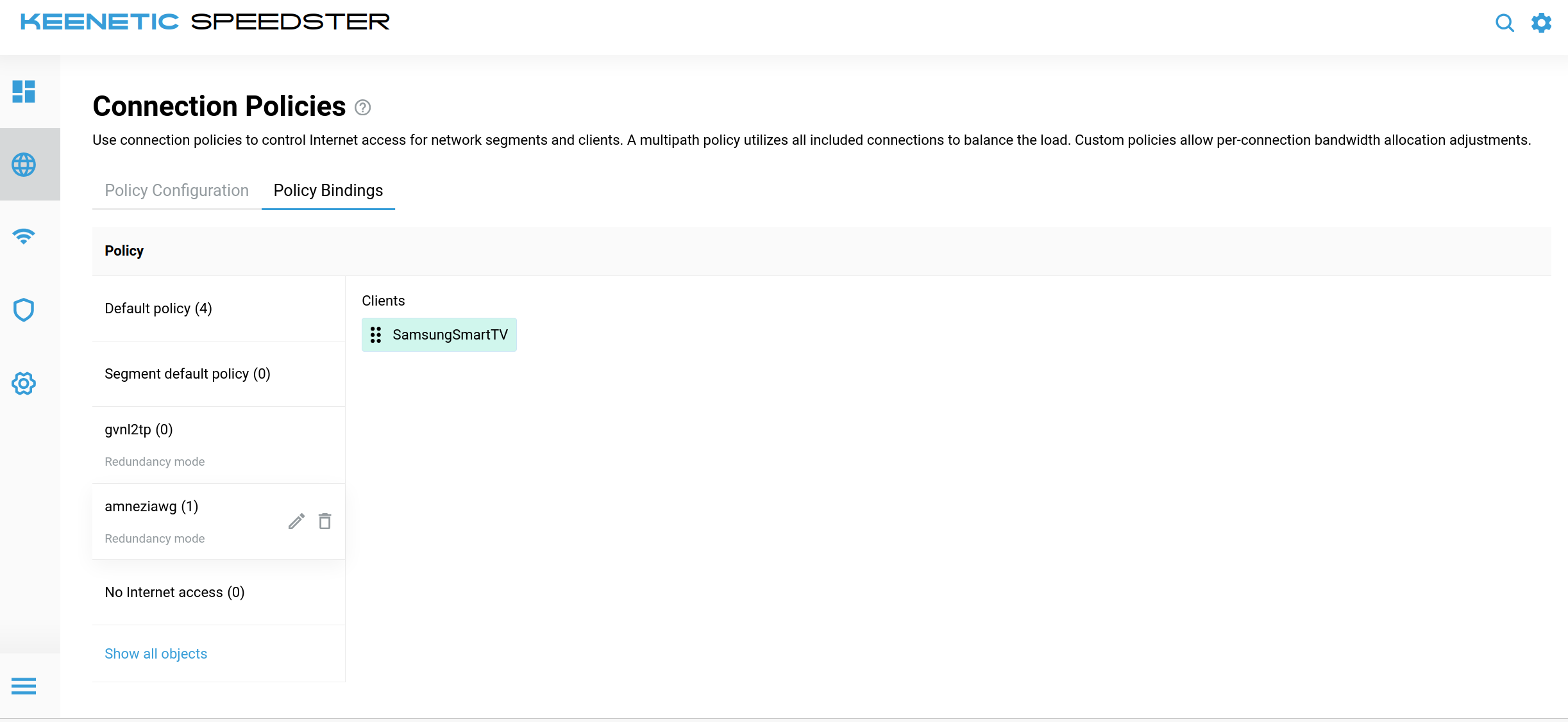 Install AmneziaWG client on Keenetic router