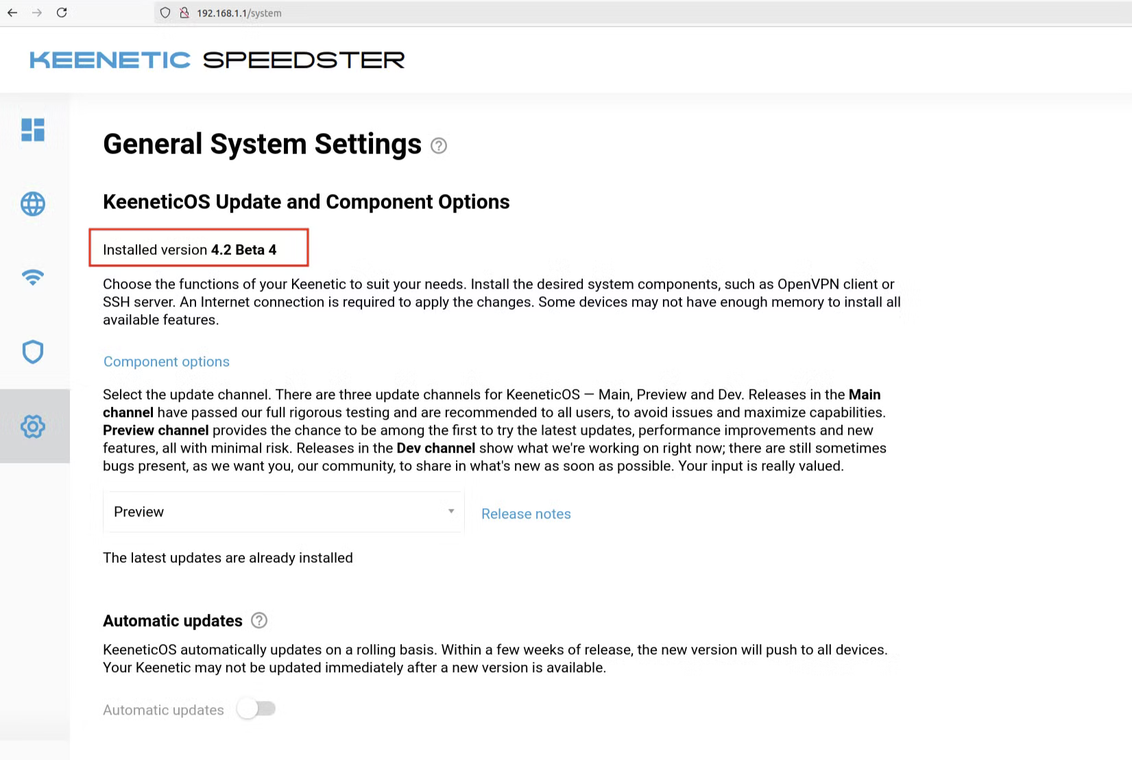 Install AmneziaWG client on Keenetic router