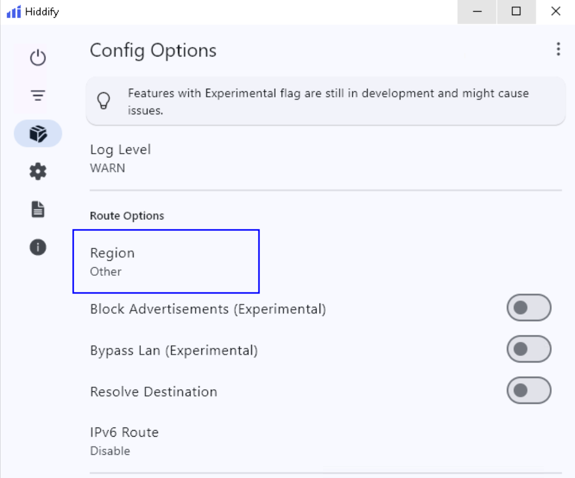 HiddifyOpenSettings2RegionOther