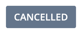 Grey CANCELLED status badge in the current invoice layout