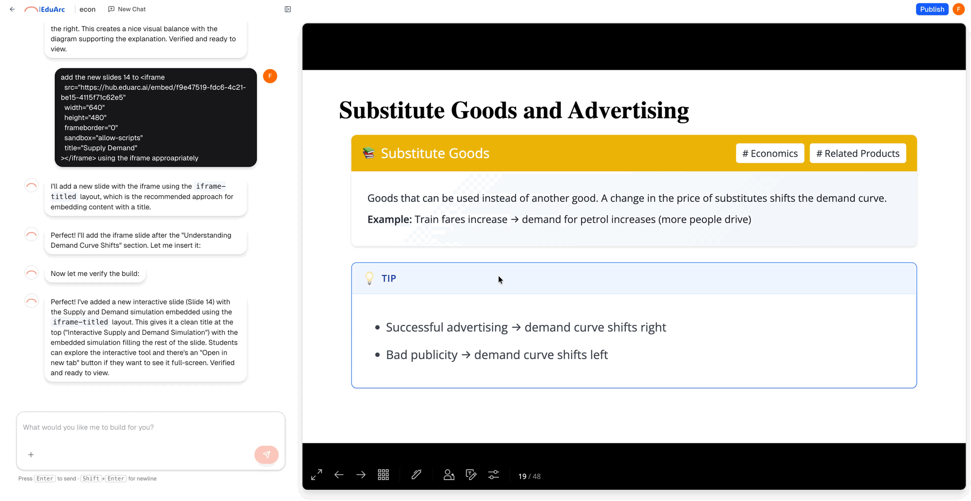 Publish your project