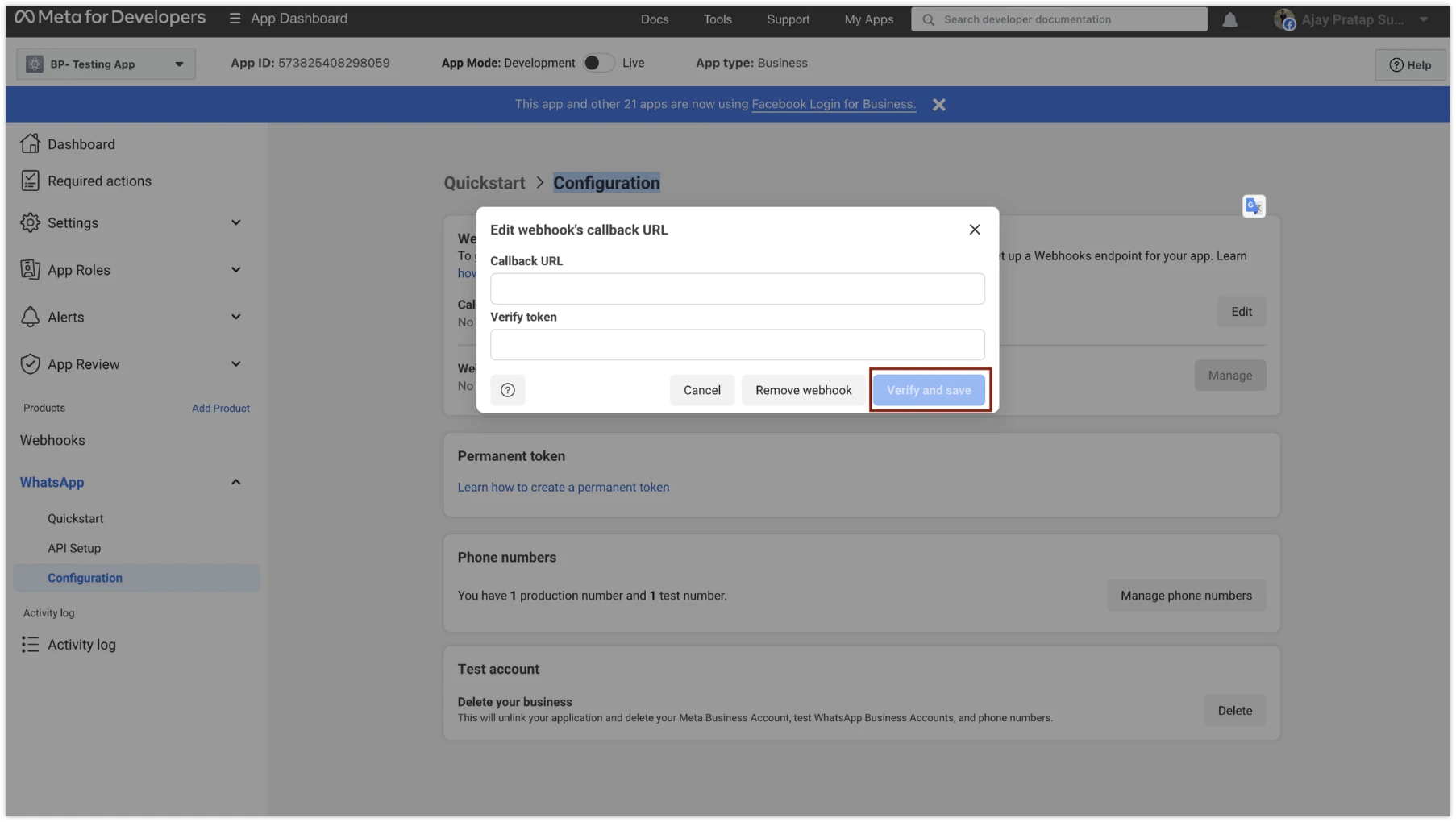 224 Subscribe Wa Webhook With Eetech Eetech R 4 Pn