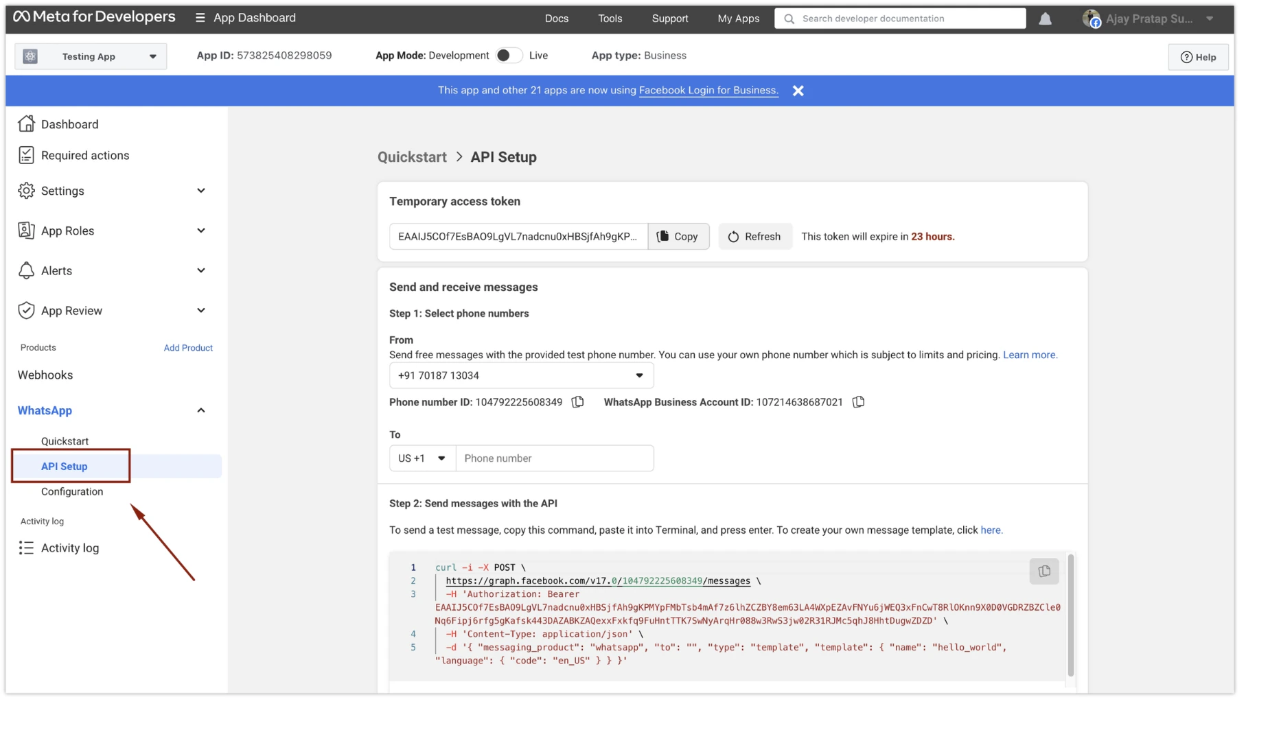 227 Getting All The Necessary Details From Meta Develo 2 Pn