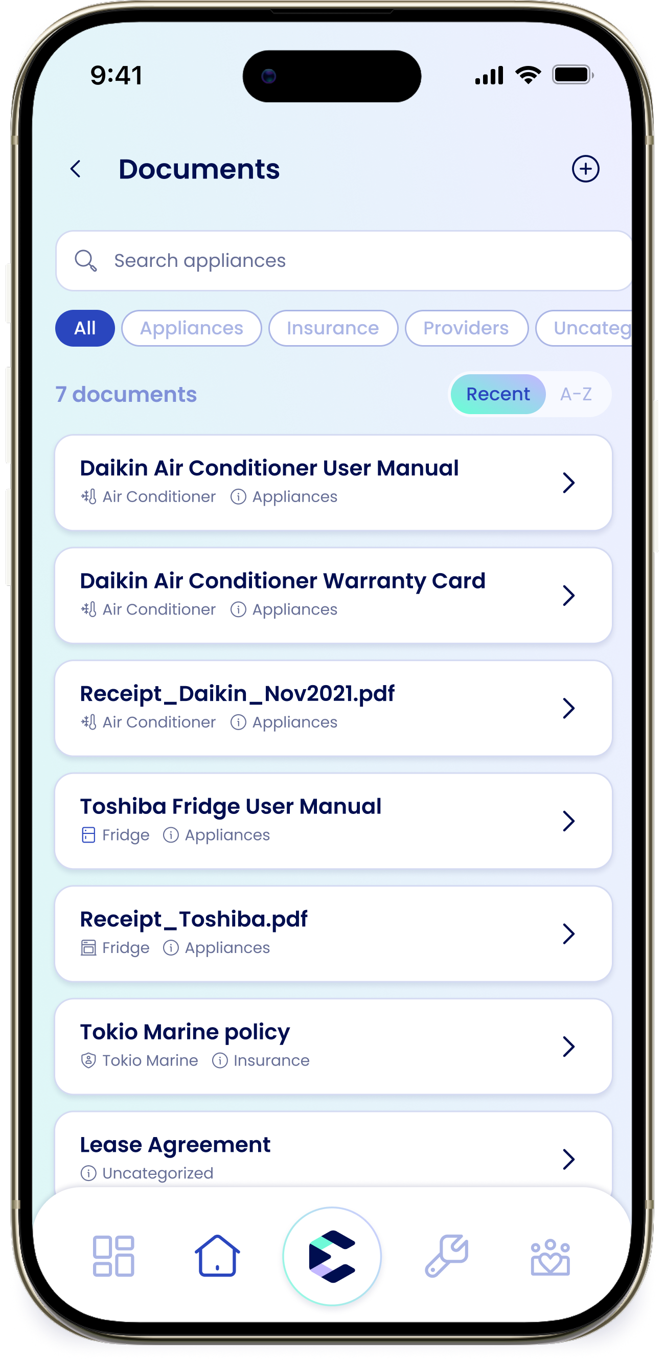Documents List