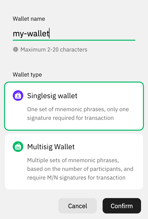 cregis wallet