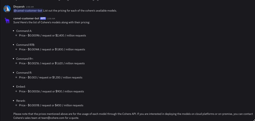 Discord Customer CAMEL - Build Multi-Agent AI Systems