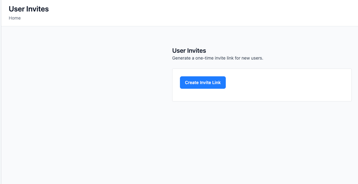 Developer Console with Invites highlighted