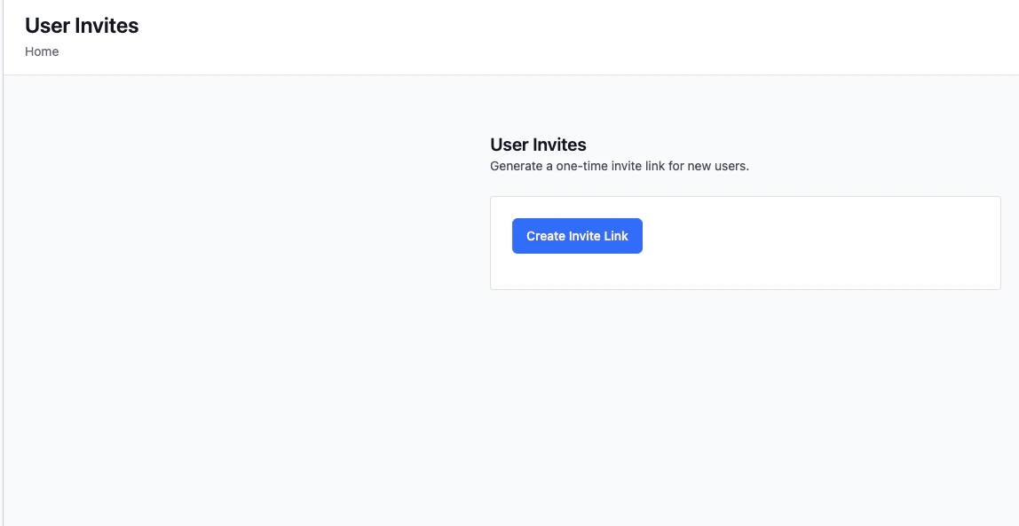Developer Console with Invites highlighted