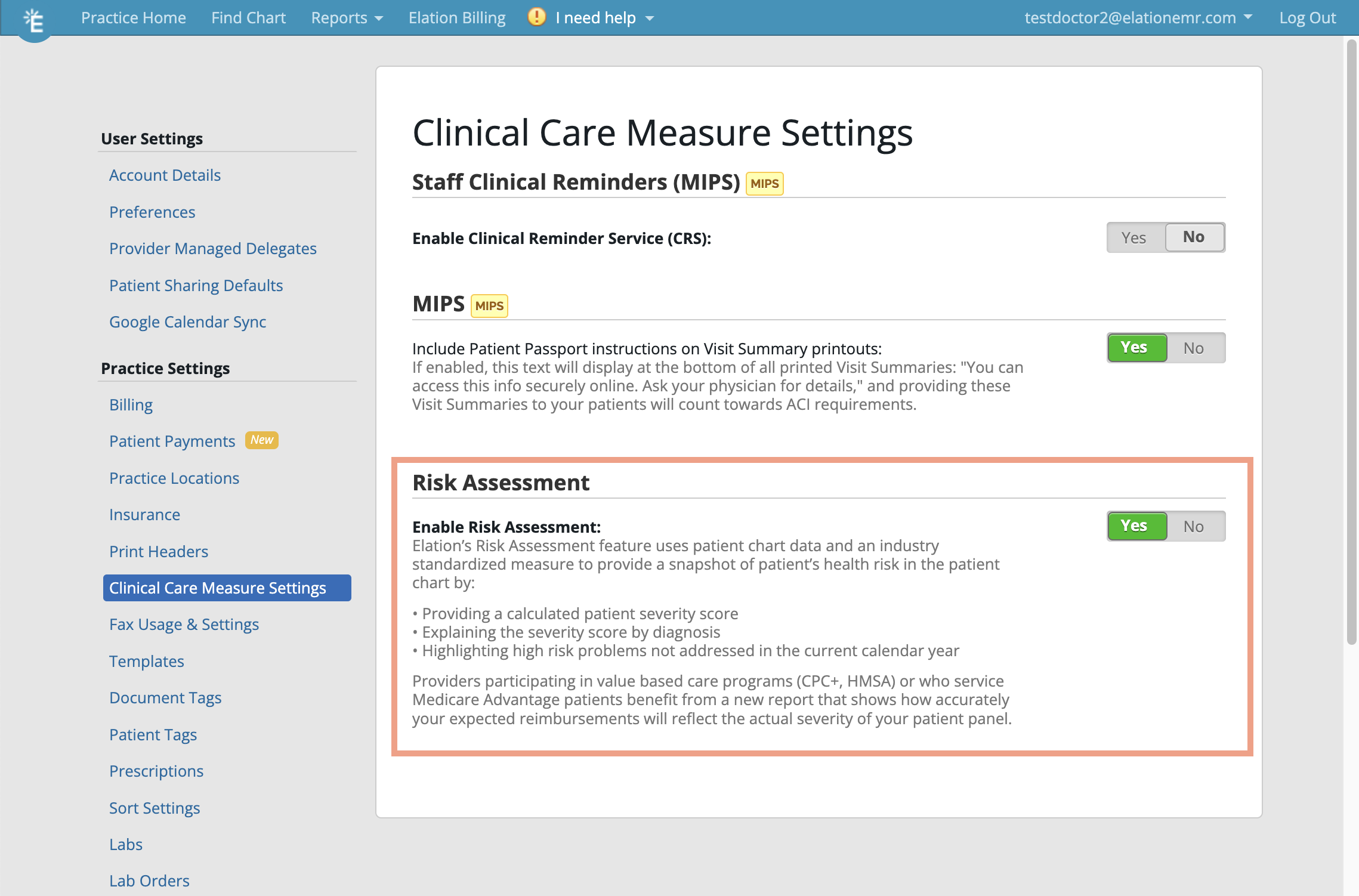 Risk Assessment Guide- Managing your patient's risk score - Elation ...