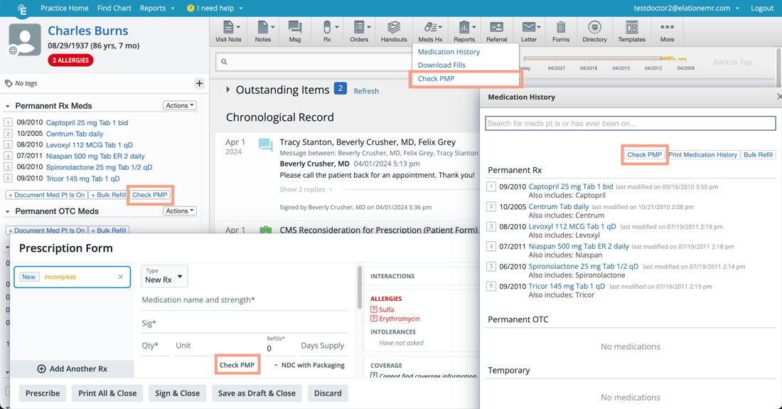 Pdmp Form Prescription Monitoring Program (PMP/PDMP) Integration- Bamboo Health ...
