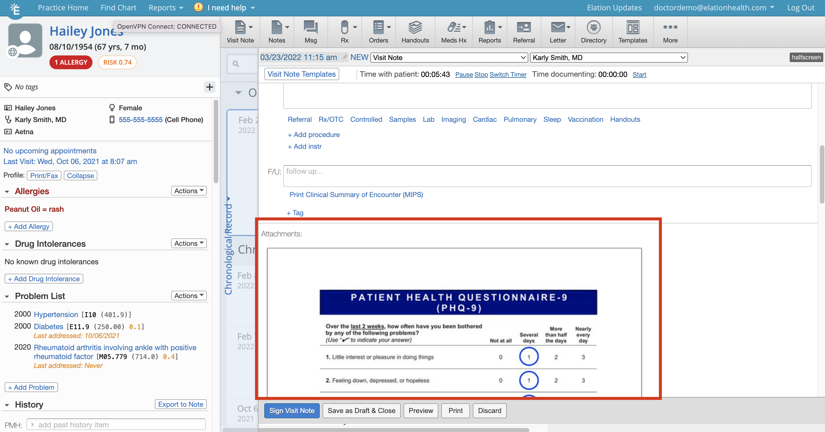 Patient Chart Guide- Uploading documents directly within the patient's ...