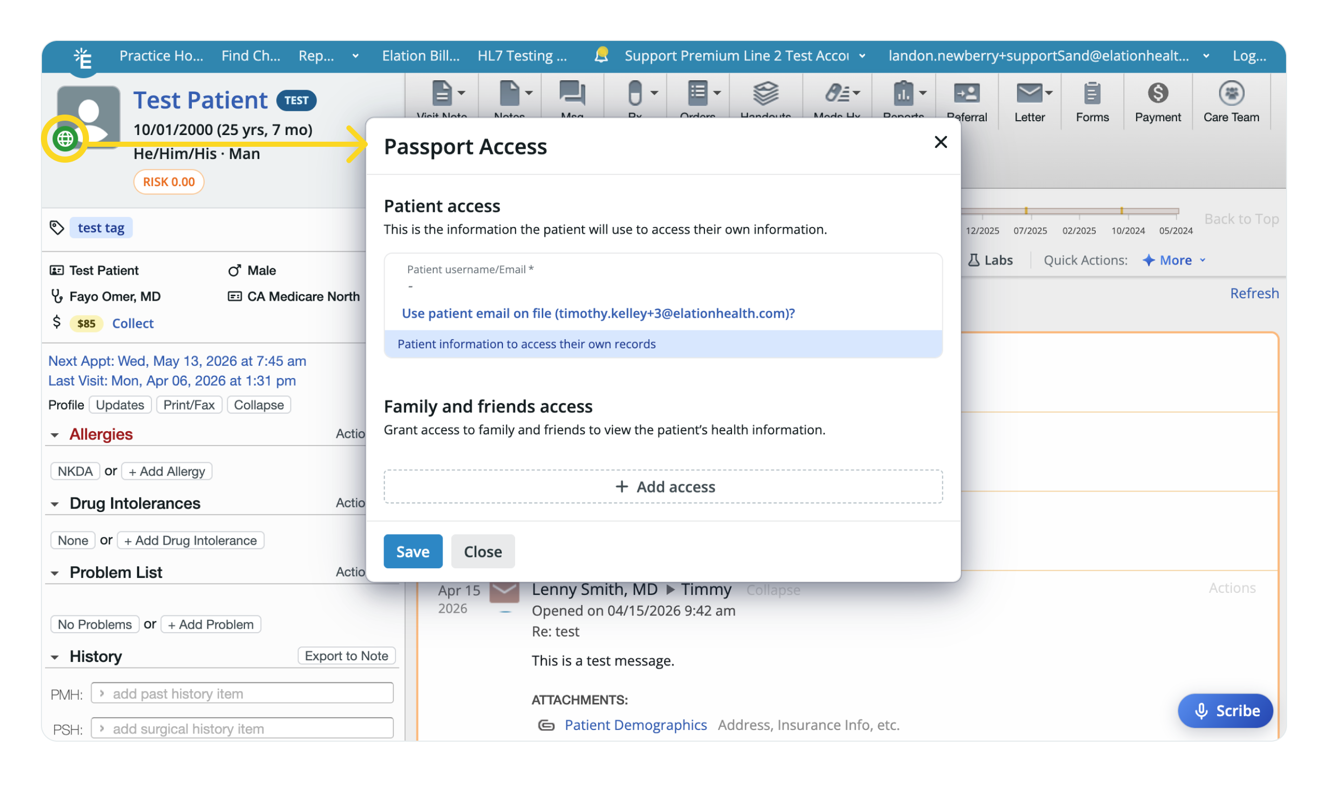 Passport Access