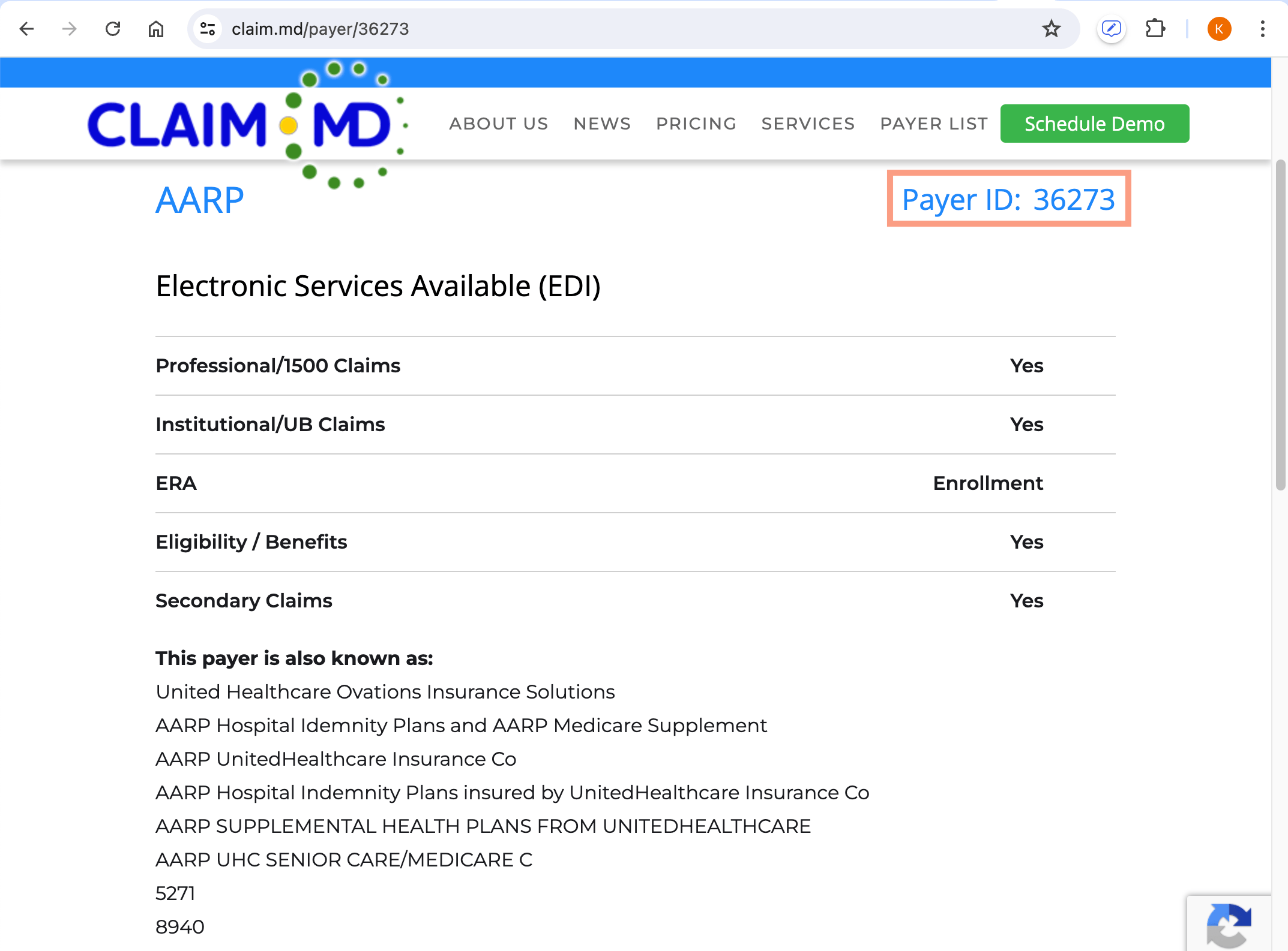 Elation Fax Reference Code Real-time Eligibility Guide - Setting up Payers for eligibility checks ...
