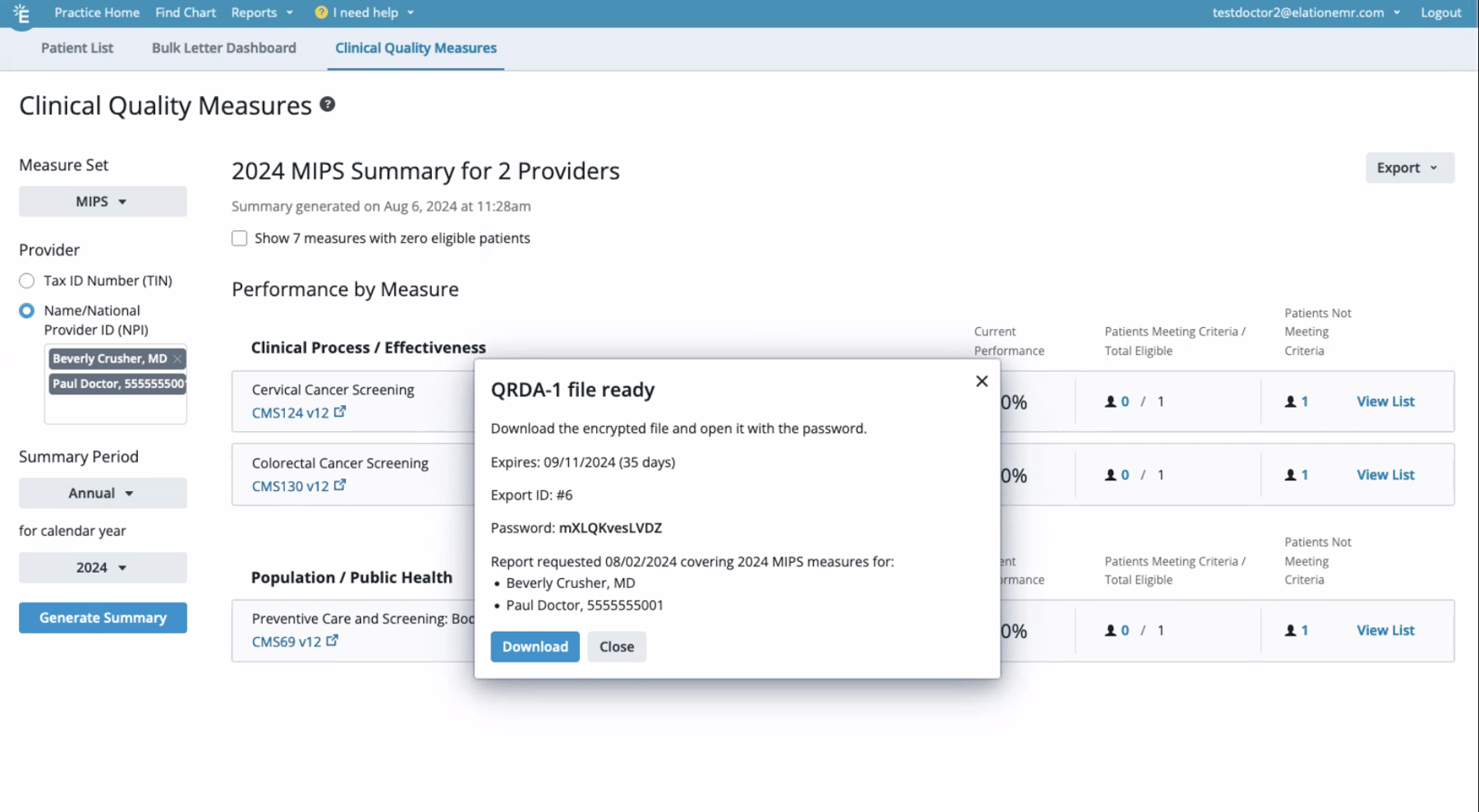 Qrda Example QRDA Export Guide- How to export QRDA files from Elation EHR - Elation ...