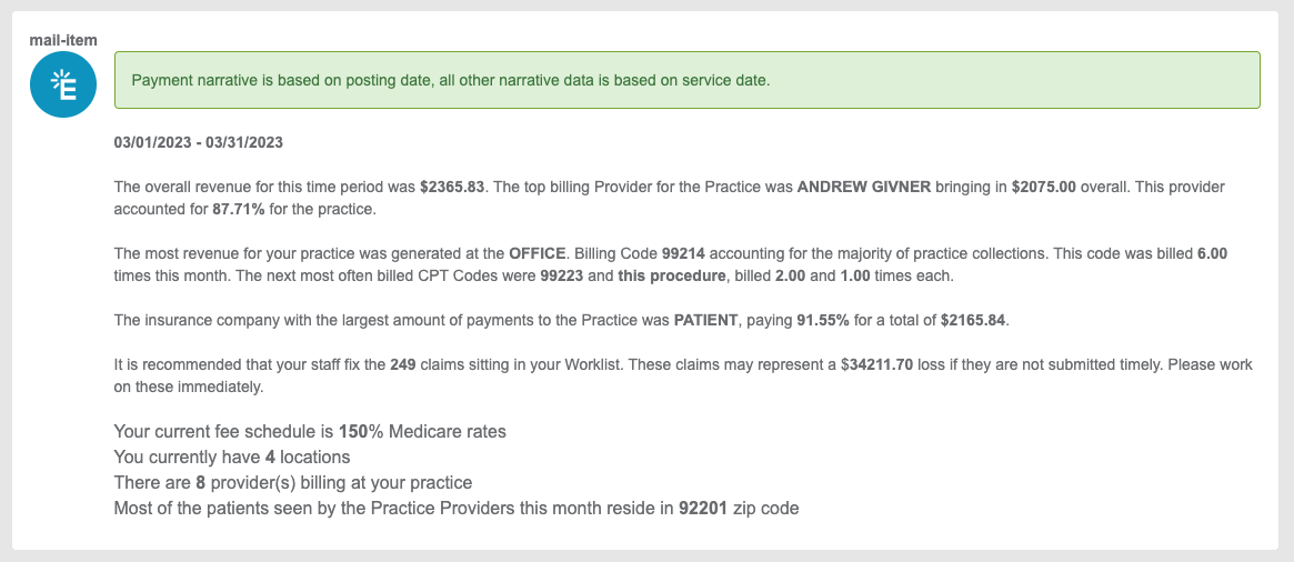 Alt: an example Narrative