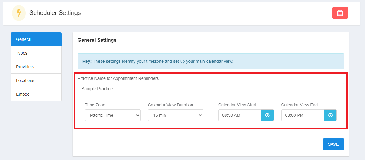 How to Adjust Your Appointment Calendar Settings (Legacy Practices Only ...