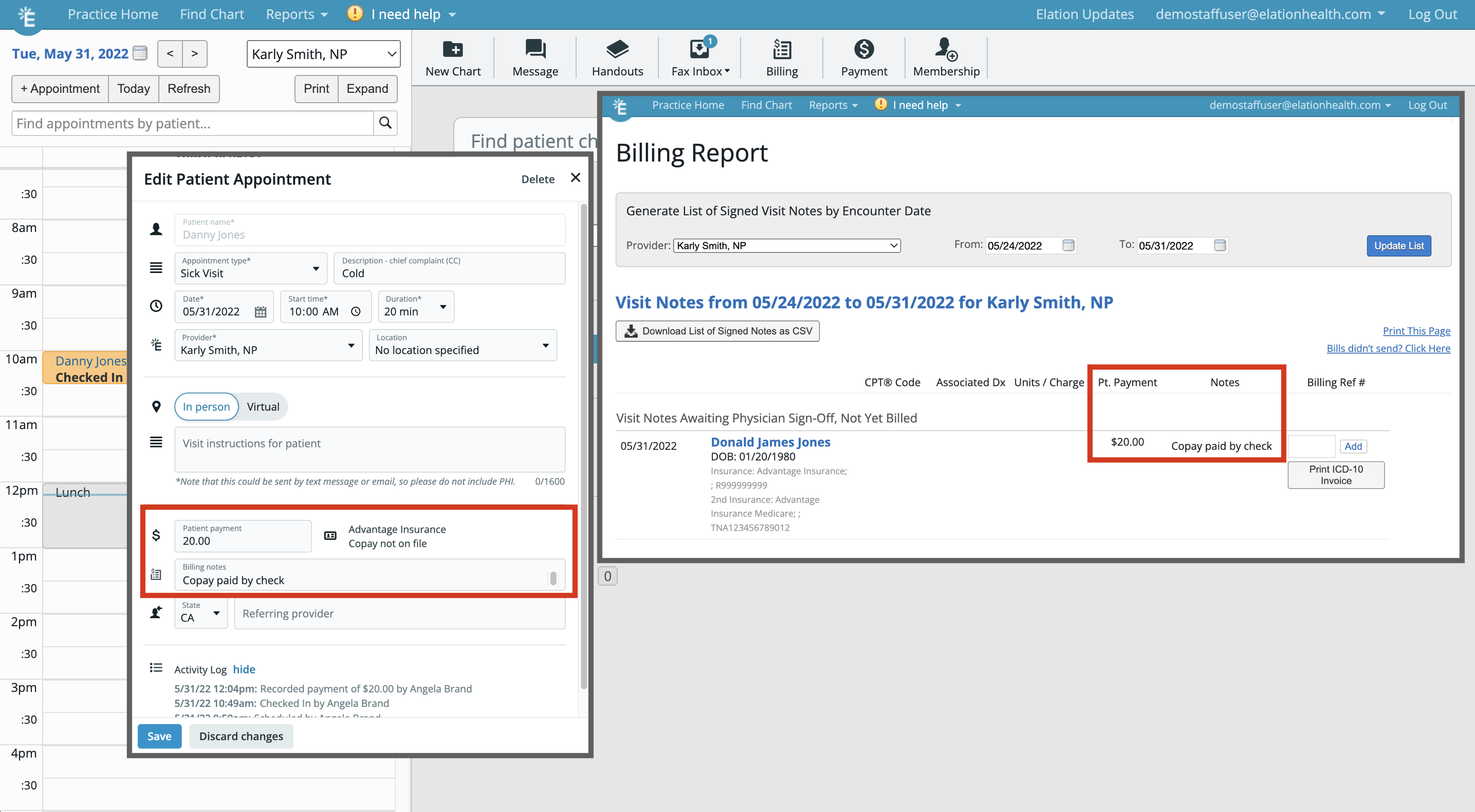 Payement Details from Appointment.png