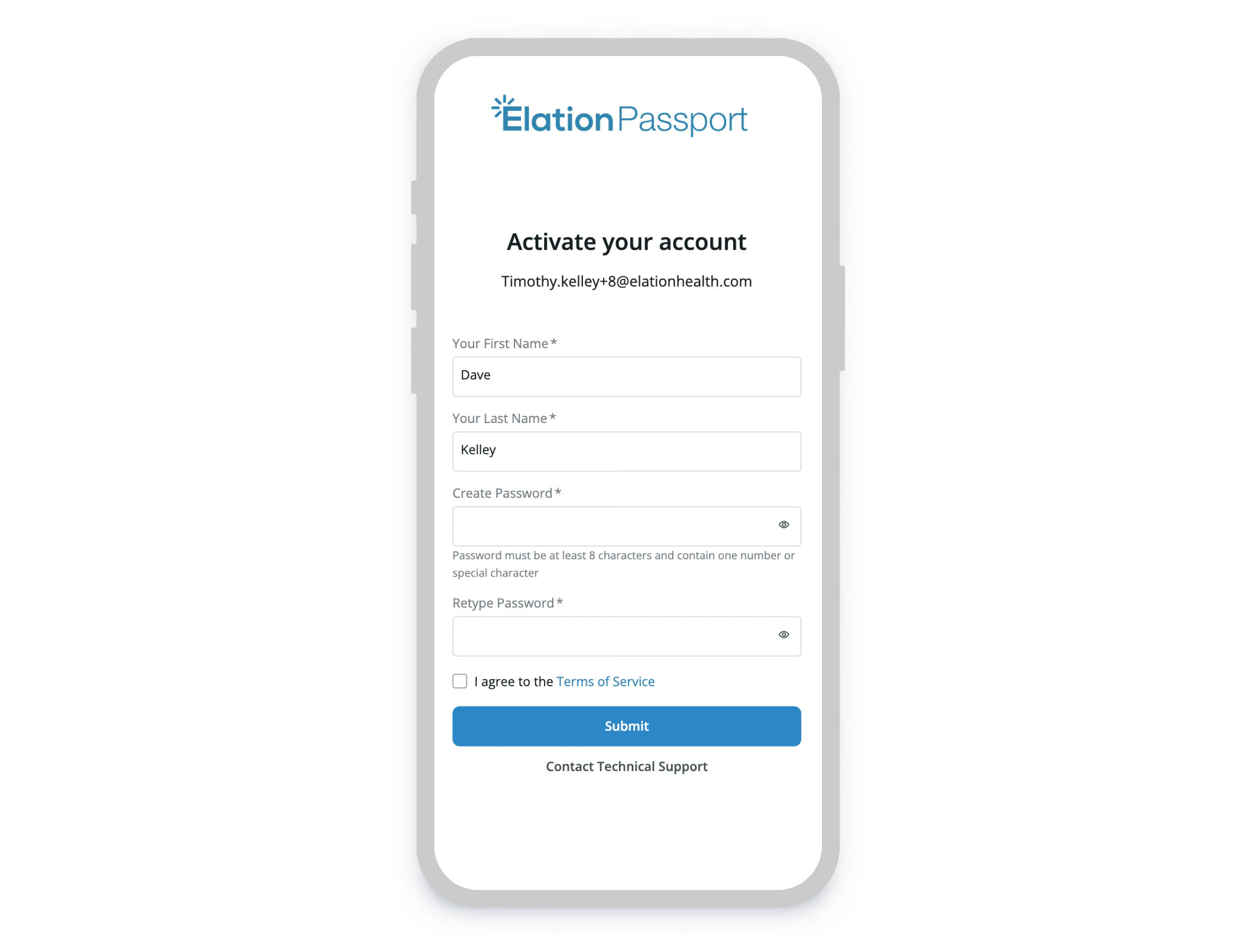 Proxy Registration