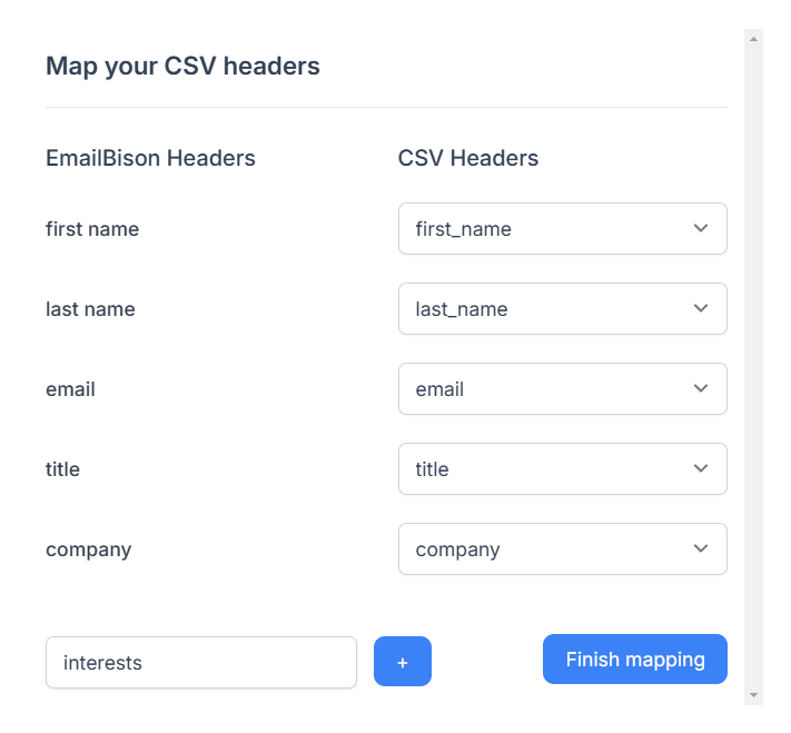 Creating Custom Variables