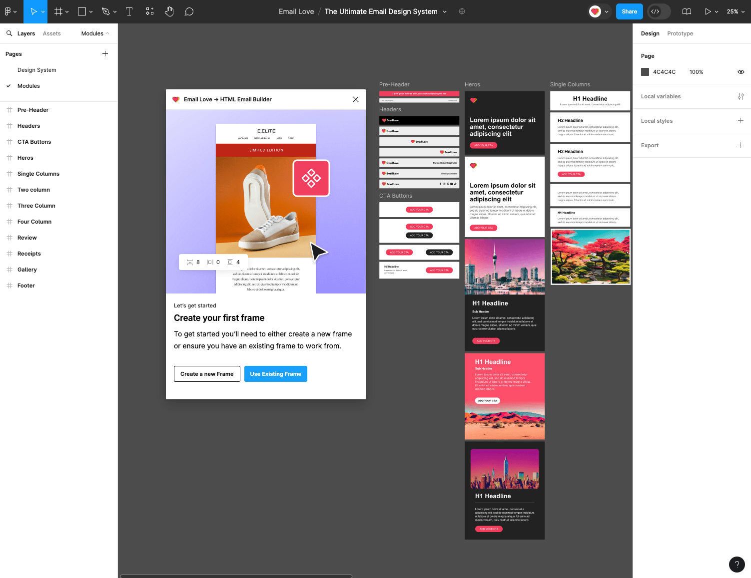 The Loops export option in the Email Love plugin