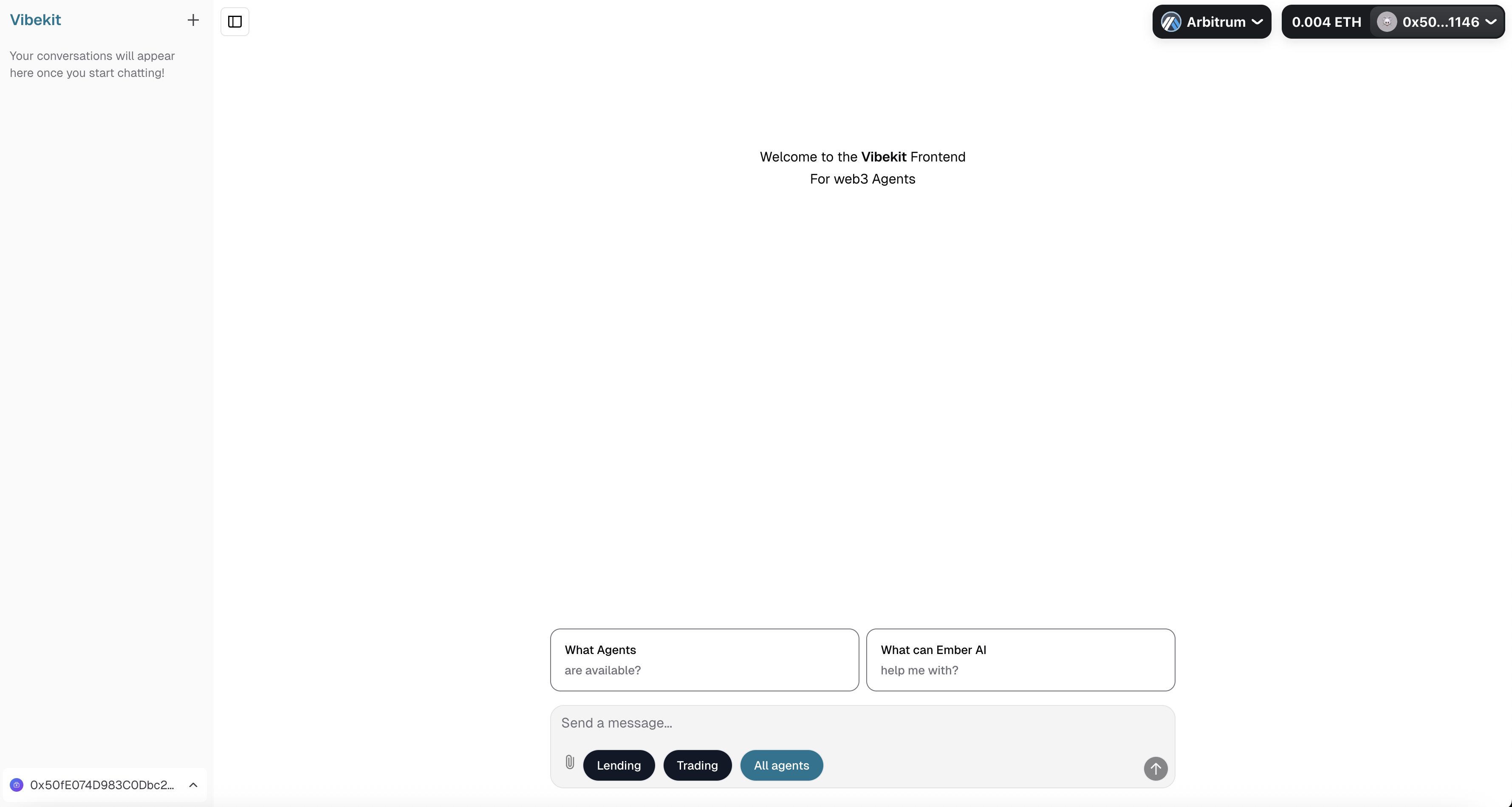 Chat Interface Pn
