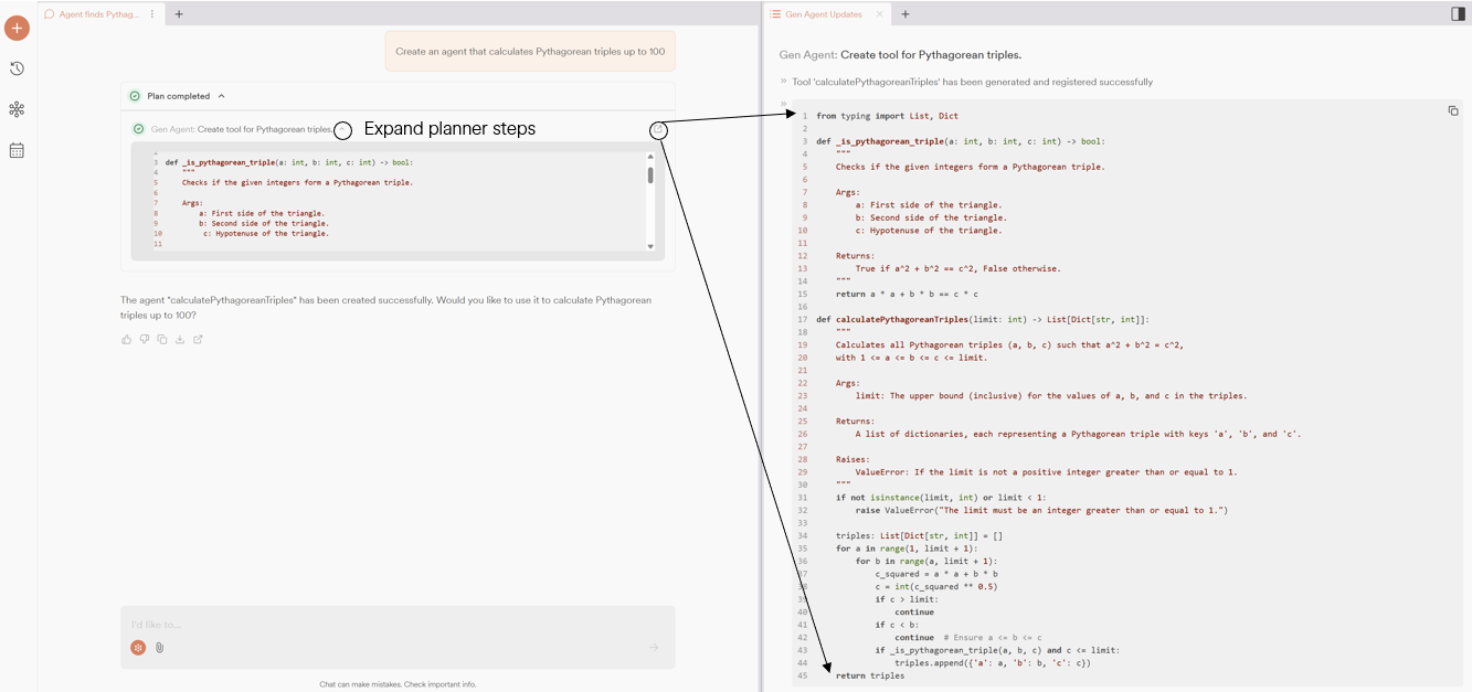Agent Creation Example