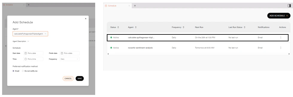 Agent Naming Example
