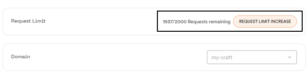 Increasing Requests Step 2