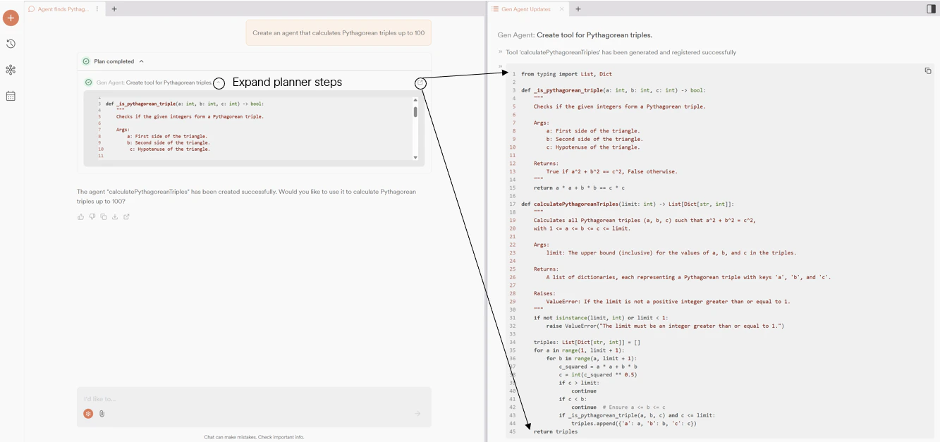Agent Creation Example