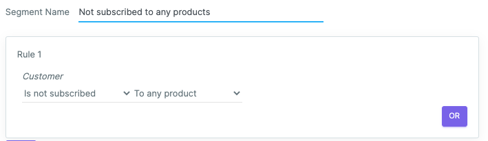 segment by subscription