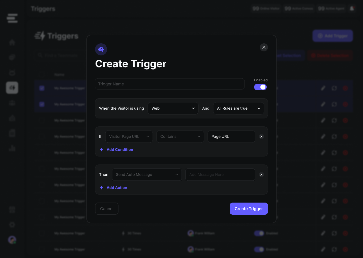 Create Trigger Pn