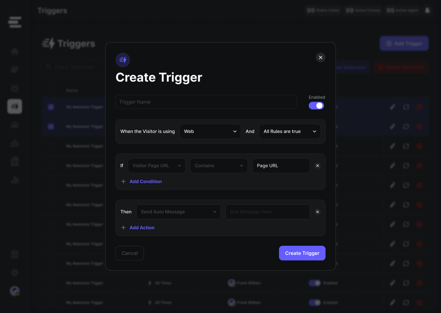 Create Trigger Pn
