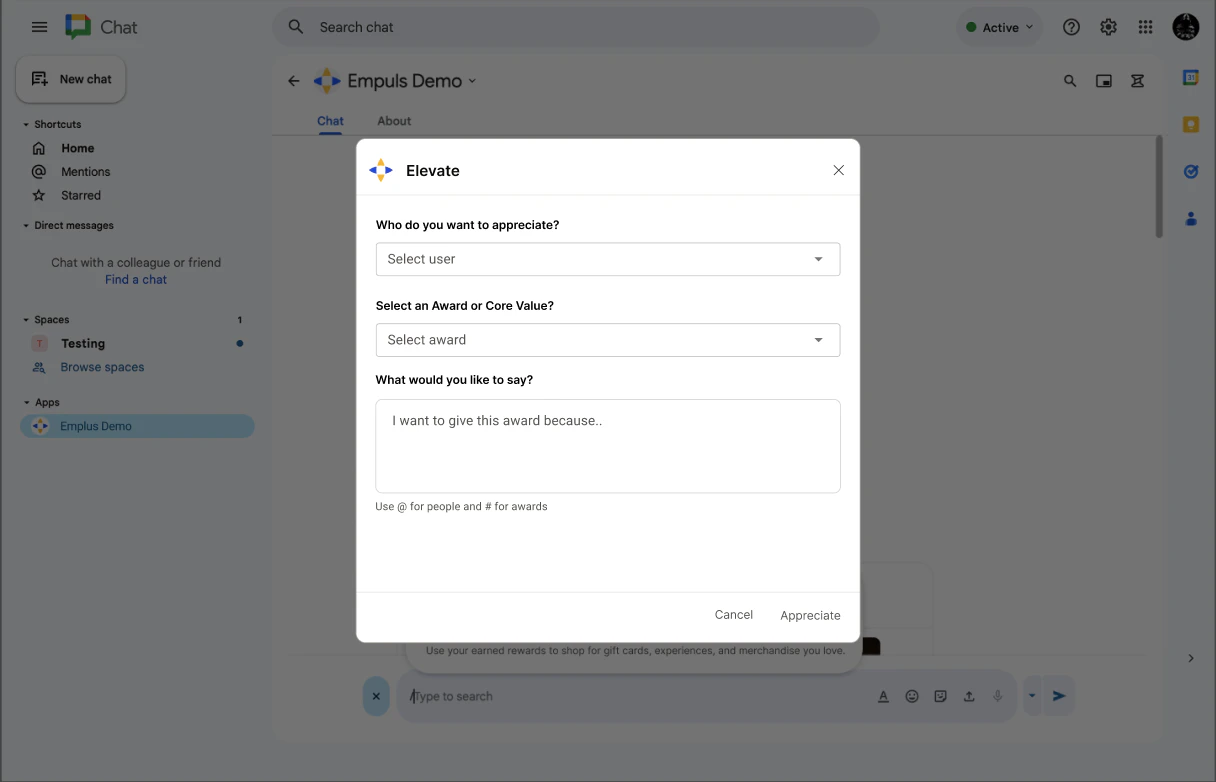 Google Chat 2
