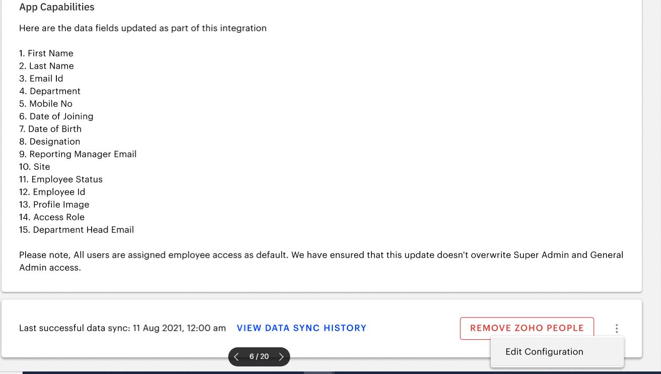 Zoho People 8
