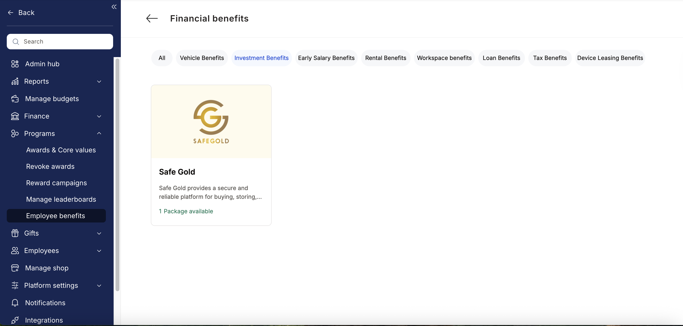 Safe Gold 3