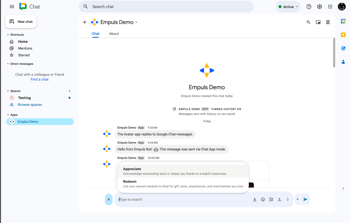 Google Chat 1