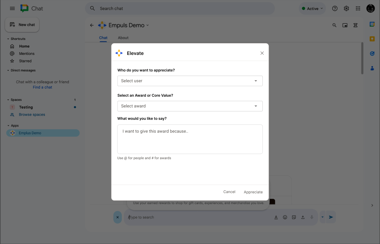 Google Chat 2