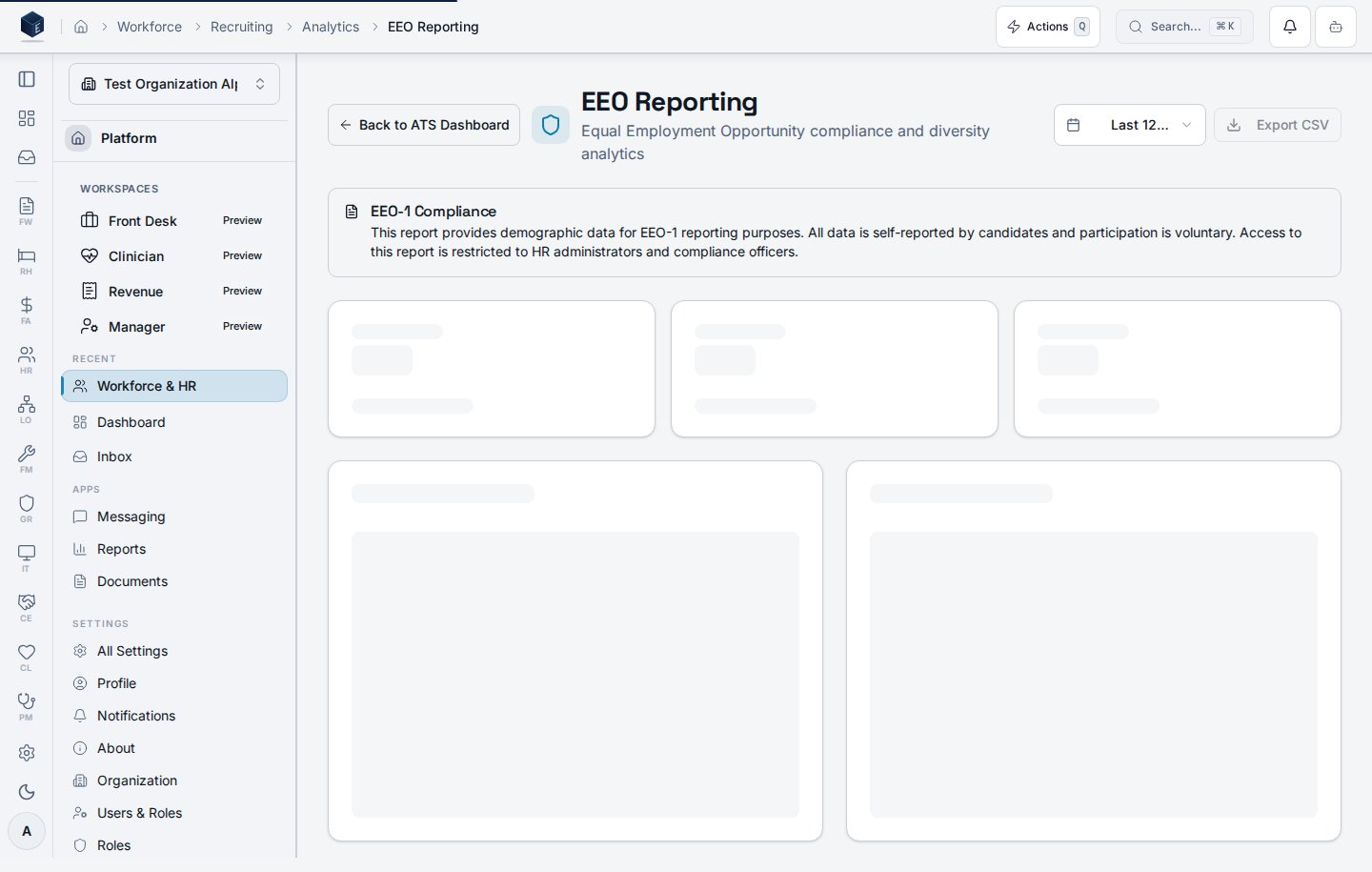 EEO reporting analytics