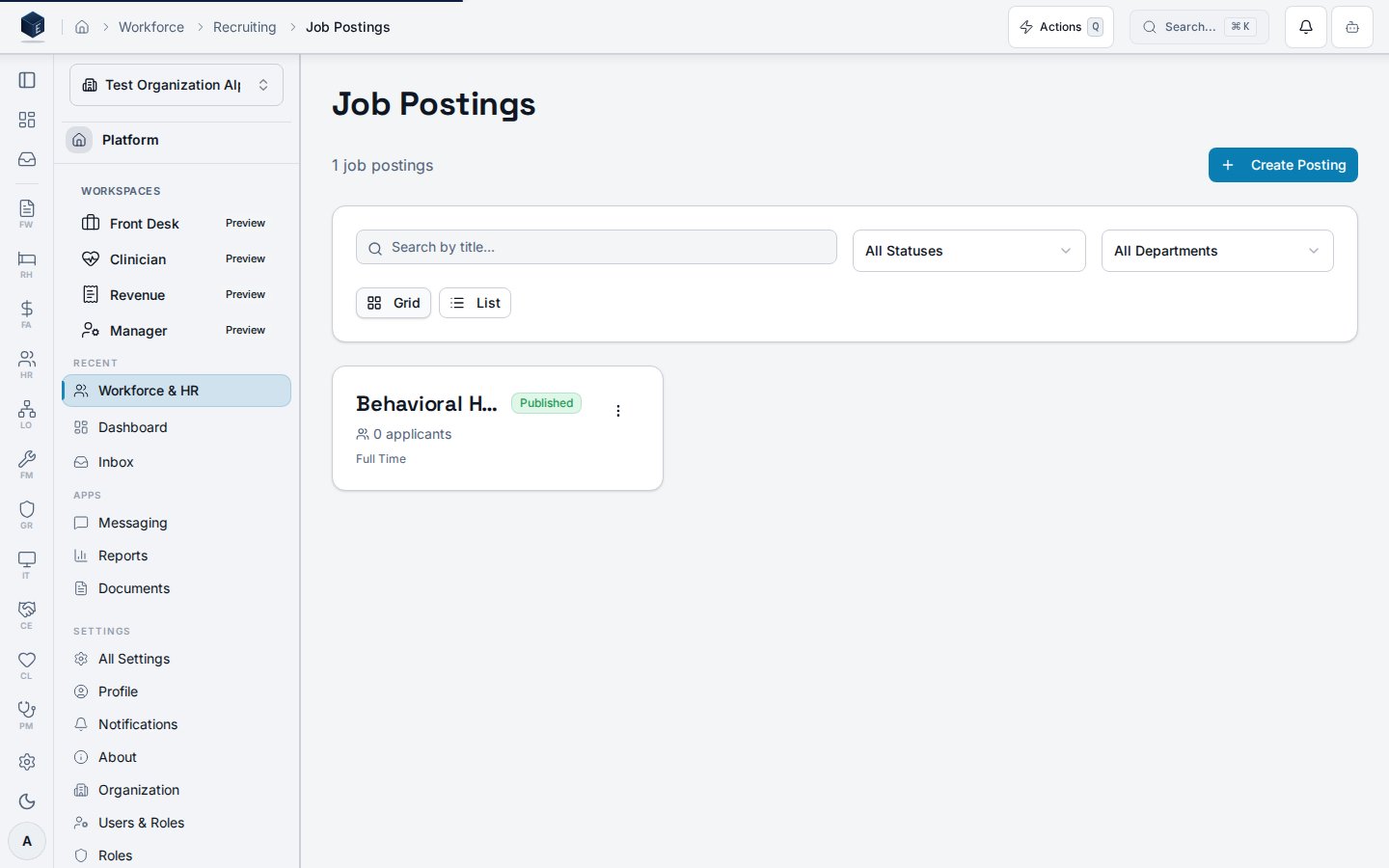 ATS job postings