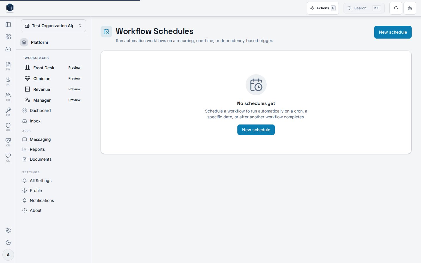 Forms and Workflow scheduled jobs overview