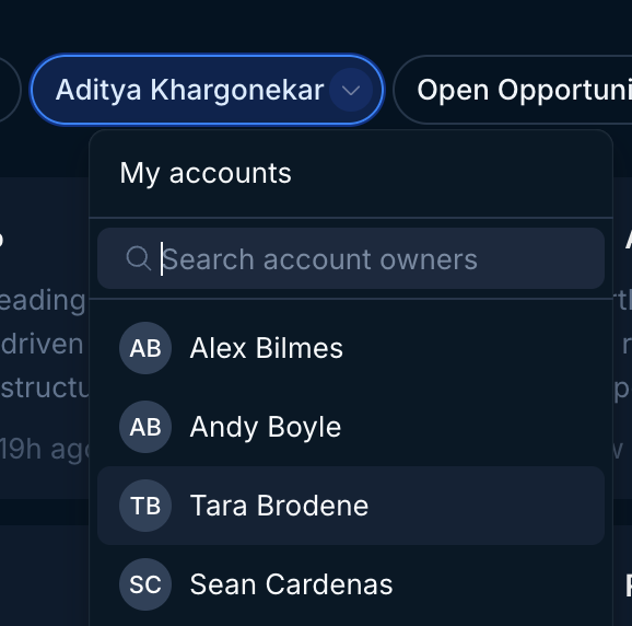 Ownership filter